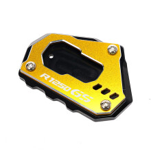 (kickstand pad-Gold) Slinx For Bmw R1250gs R1250 Gs R 1250 Gs Adventure R 1250gs Rallye Hp Motorcycle Accessories Side Stand Enlarger Kickstand Extension