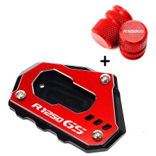 (A set-red) Slinx For Bmw R1250gs R1250 Gs R 1250 Gs Adventure R 1250gs Rallye Hp Motorcycle Accessories Side Stand Enlarger Kickstand Extension