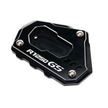 (kickstand pad-Black) Slinx For Bmw R1250gs R1250 Gs R 1250 Gs Adventure R 1250gs Rallye Hp Motorcycle Accessories Side Stand Enlarger Kickstand Extension