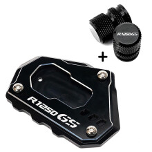 (A set-black) Slinx For Bmw R1250gs R1250 Gs R 1250 Gs Adventure R 1250gs Rallye Hp Motorcycle Accessories Side Stand Enlarger Kickstand Extension