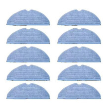 10 Pcs Mop Pads For Xiaomi Roborock S7 T7s T7 Plus Microfiber Pad