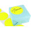 (Fluorescent Yellow) Label 2 Inch Round Removable Color-code Dot Stickers, 500 Per Roll 4