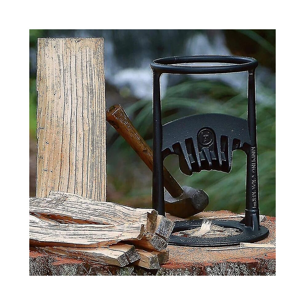 Firewood Splitter Manual Kindling Log Splitting Tool Firewood Distributor Wedge