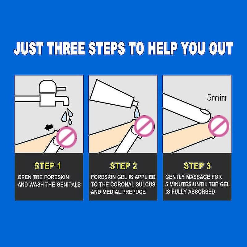 Male Foreskin Correction Gel Foreskin Phimosis Correct Multifunction