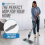 Spray Mop Floor Cleaner Water Spraying Replacement Pad Microfibre Head 7