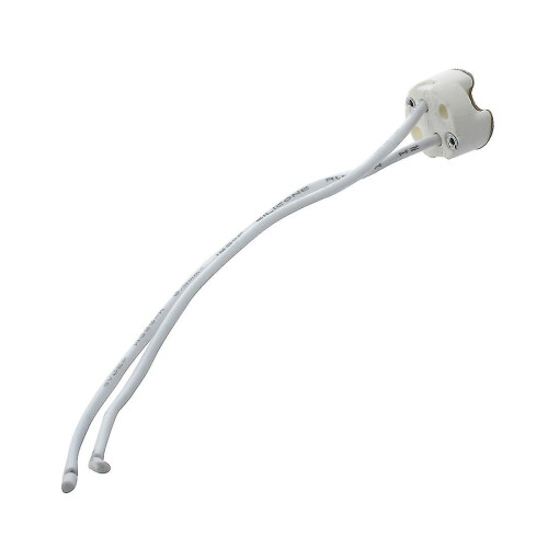 15 Pcs White Mr16 Gu5.3 Ceramic Base Socket Led Light Lamp Holder 1