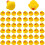 50pcs Rubber Ducky Bath Toy For Kids 1