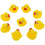 50pcs Rubber Ducky Bath Toy For Kids 2