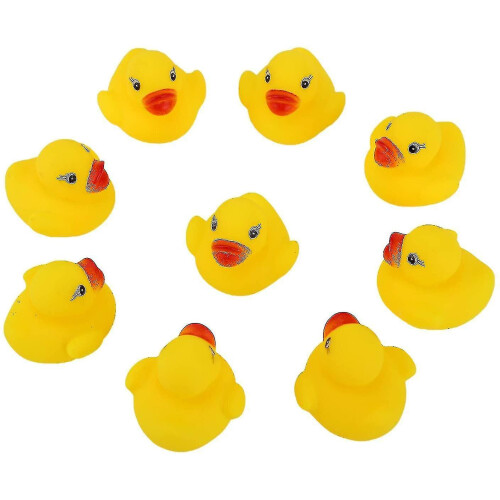 50pcs Rubber Ducky Bath Toy For Kids 1