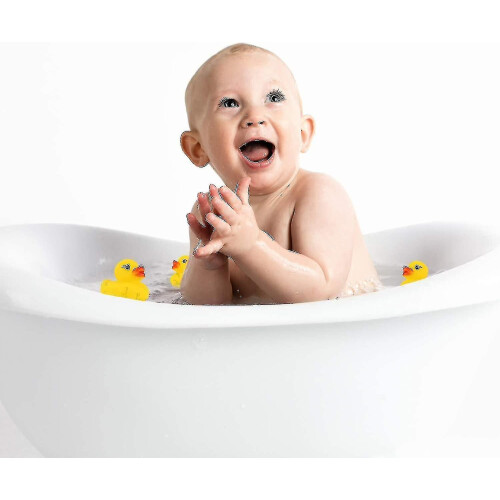50pcs Rubber Ducky Bath Toy For Kids 2