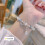 Imitation cat's eye crystal butterfly bracelet for women 2