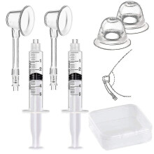 Inverted Nipple Puller 2 Pc Nipple Aspirator Corrector Women Nipple Suckers For Flat Nipples Haoyi