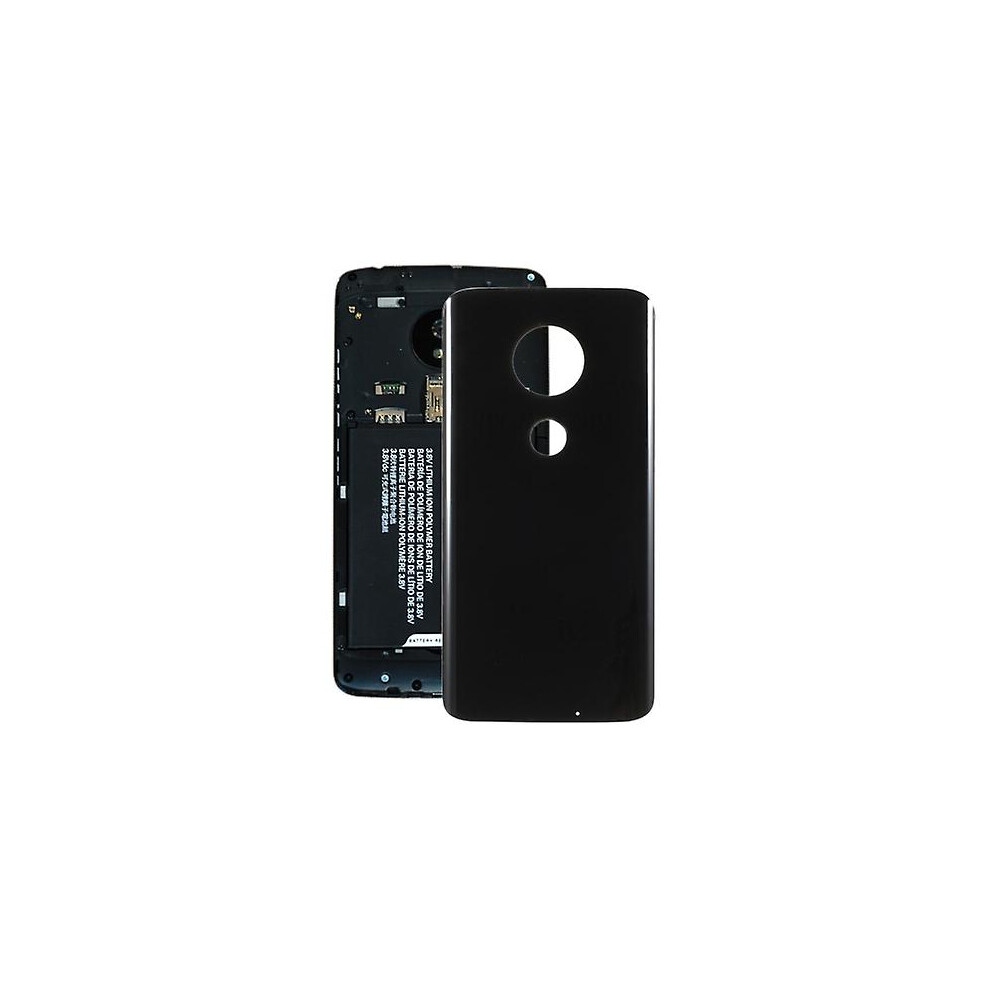 (Black) Battery Back Cover For Motorola Moto G7 Black 9171363308124