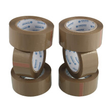 (36 Rolls Tape) High-quality Marksman Brown Packing Tape 48MMx132M