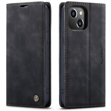 Wallet Case For iPhone 14 Pro Leather Flip Magnetic TPU Shell Case