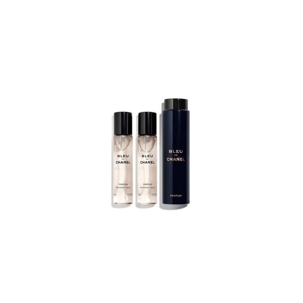 Chanel Bleu De Chanel 3 X 0.67 Parfum Spray For Men