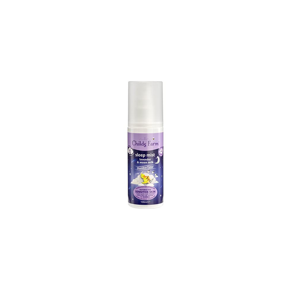 Childs Farm SlumberTime Sleep Mist Lavender and Moon Milk Suitable for Babies with Dry, Sensitive and Eczema-prone Skin 100ml