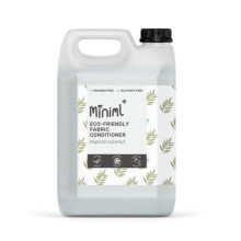 Miniml Eco Fabric Softener & Conditioner 5L Refill - Tropical Coconut Scented All Natural Fabric Softener for Sensitive Skin - 100% Vegan & Cruelty