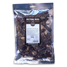 Biltong Boss Traditional Boss Beef, Premium Authentic Beef, High Protein Ready To Eat Healthy Snack, Suitable For Gluten-Free, Paleo, Keto, Atkins
