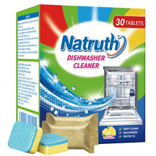 NATRUTH Dishwasher Cleaner And Deodorizer Tablets -30 Pack for Deep Cleaning, Deodorizing & Protecting, Prevents Buildup for Optimal Dishwasher