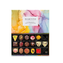 Martin?s Chocolatier Fabulously Fruity Collection | Luxury Handmade Chocolate Box | 16 Belgian Chocolates, 15 Assorted Flavours | Ideal Present for