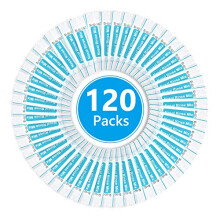 URAQT Nasal Rinse Salt, 120 Packs Nasal Irrigation Salt, Cleaning Mix Portable Sinus Rinse Salt, Natural Nasal Sinus Rinse Refill Packets Sinus