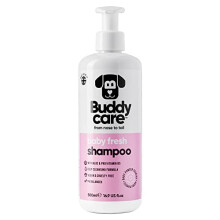 Buddycare Baby Fresh Dog Shampoo Shampoo for Smelly Dogs from 8 weeks | Baby Powder Scented Puppy Shampoo with Aloe Vera & Pro Vitamin B5 (500ml)