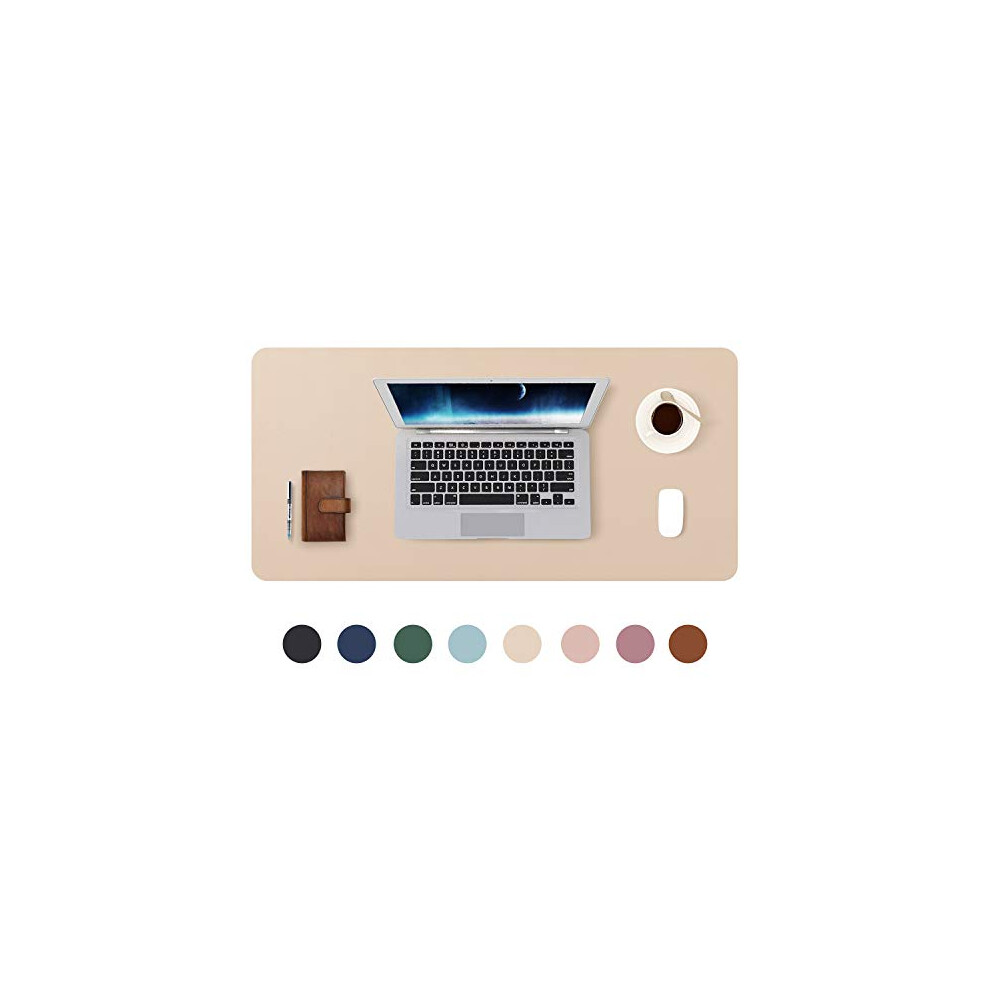 Desk Pad Large, Dobaojia Desk Mat, Laptop Mat, Writing Pad, Desk Blotter, Extended Mouse Mat, Large Mouse Pad For Office/Home, Pu Leather Waterproof 5051501810235