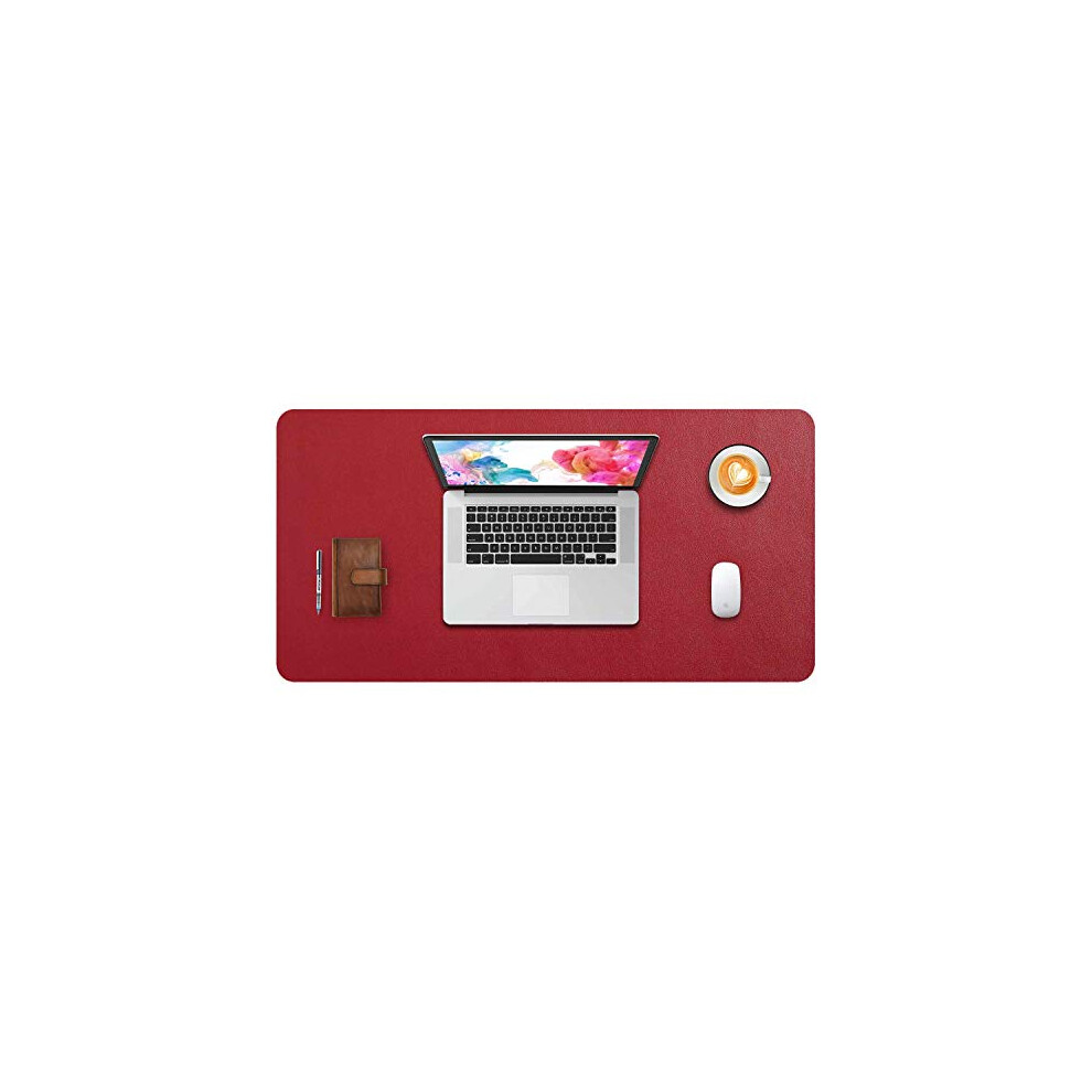Desk Pad Large, Dobaojia Desk Mat, Laptop Mat, Writing Pad, Desk Blotter, Extended Mouse Mat, Large Mouse Pad For Office/Home, Pu Leather Waterproof 5051501812246