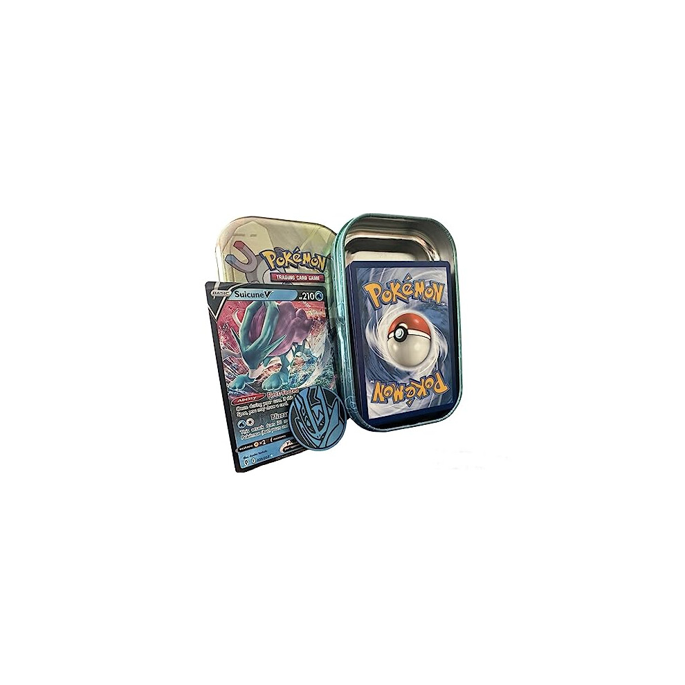 Pokémon Pok?Mon Mini Tin Bundle - 50 Assorted Cards, 1 Random Ultra Rare & Game Coin