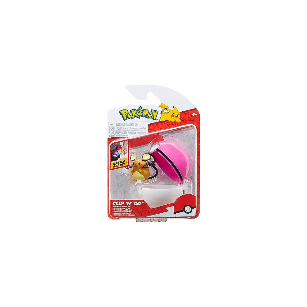 Pok?mon PKW - Clip 'N' Go (Dedenne & Love Ball) W15