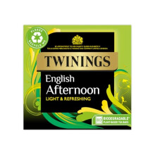 Twinings English Afternoon Tea | Light, Delicate & Refreshing Black Tea | Multipack Bulk Buy, 320 (4 x 80) Biodegradable Tea Bags
