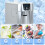 Homcom HOMCOM Ice Maker Machine and Water Dispenser 9 Ice Cubes Ready in 6-10 Mins 5