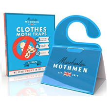 MANCHESTER MOTHMEN Moth Killer | 5 Professional Clothes Moth Trap | Moth Repellent For Wardrobes | Carpet Moth Treatment | Anti Moth Product | Paper