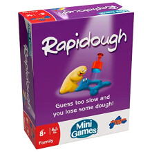 Drumond Park Rapidough Mini Board Game, The Family Travel Board Game of Modelling Play Dough Charades, Family Games For Adults And Kids Suitable From