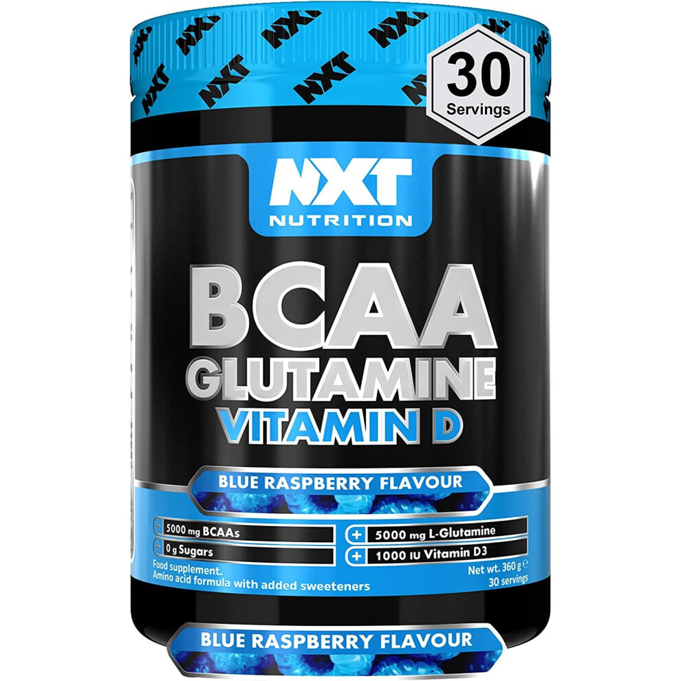 NXT Nutrition BCAA Glutamine Vit D Recovery Training Health Fitness Drink - 792g 
