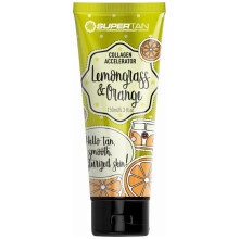 SuperTan opaľovacie mlieko s citrónovou trávou a pomarančom Collagen Accelerator 200 ml