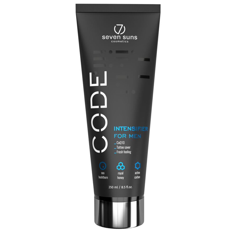 Seven Suns Code Intensifier For Men Tanning Lotion Natural Tan - 250ml