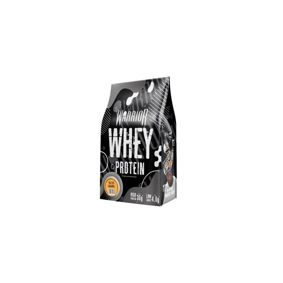 Warrior Whey Protein Powder Muscle Gainer & Nutrition Shake-Strawberry Creme 2Kg
