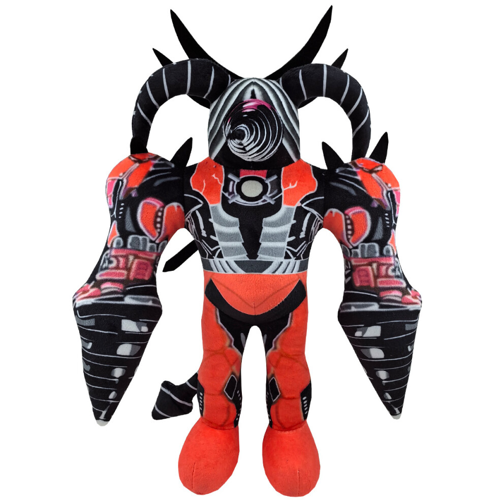 (Red Bull Demon) Skibidi Toilet Plush Toy Game Character Model Bull Demon Titan Electric Drill