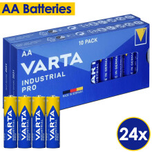 (AA 24 Pack) Varta AA Alkaline Batteries AAA Alikaline Batteries 1.5V Long Life Power Cells