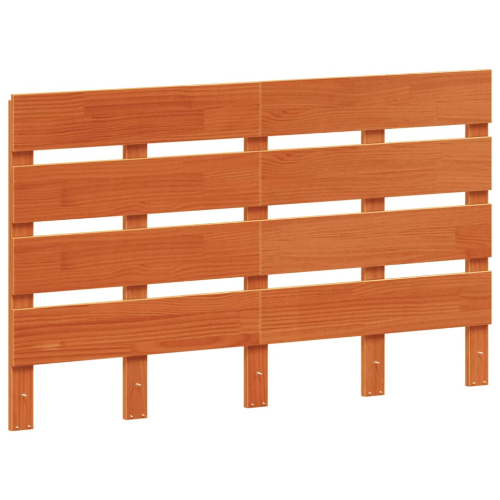 Vidaxl (135.5 X 80 Cm) Headboard Bedroom Bed Headboard Decorative Bed Header Solid Wood Pine