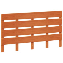 vidaXL Kopfteil Wachsbraun 150 cm Massivholz Kiefer