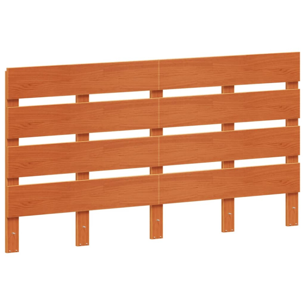 Vidaxl (150.5 X 80 Cm) Headboard Bedroom Bed Headboard Decorative Bed Header Solid Wood Pine