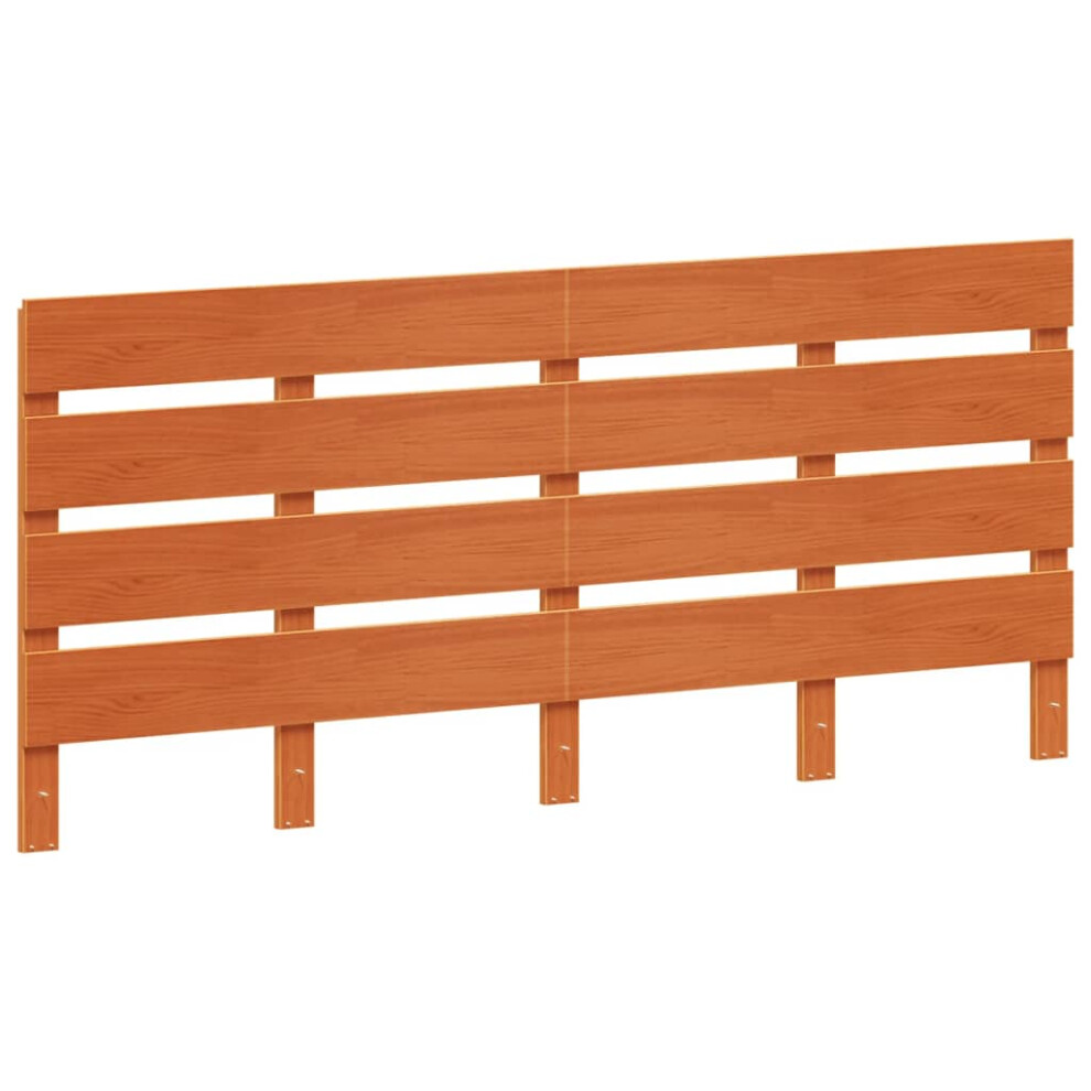 Vidaxl (180.5 X 80 Cm) Headboard Bedroom Bed Headboard Decorative Bed Header Solid Wood Pine
