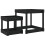VidaXL (black pine) vidaXL Sand Tables Sandpit and Water Table Play Table 2 pcs Solid Wood Pine 2