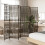 VidaXL vidaXL Paravent 6-tlg. Grau Poly Rattan 3