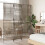 VidaXL vidaXL Paravent 4-tlg. Grau Poly Rattan 3