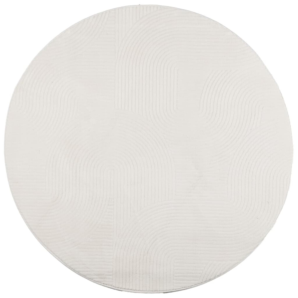 Vidaxl (Cream, 200 Cm) Rug Fluffy Rug Floor Carpet Area Rug Iza Short Pile Scandinavian Look