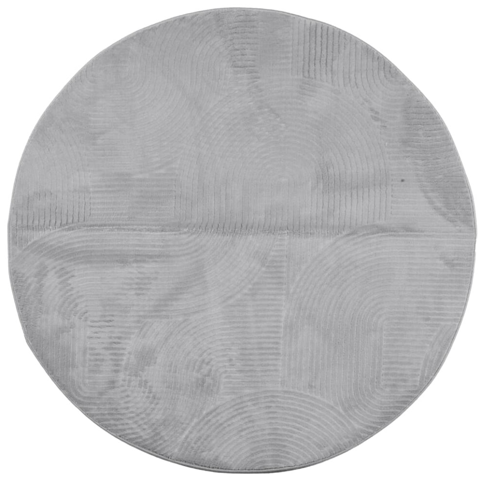 Vidaxl (Grey, 80 Cm) Rug Fluffy Rug Floor Carpet Area Rug Iza Short Pile Scandinavian Look